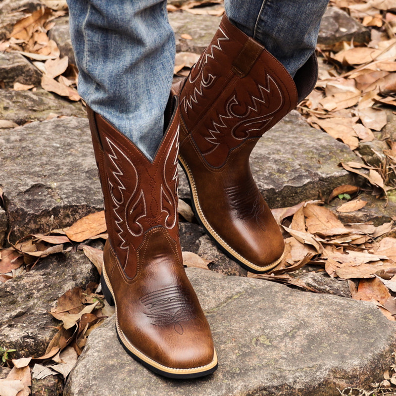Men'S Fashion Loafers - Fashion Men Women Mid-calf Boots Handmade