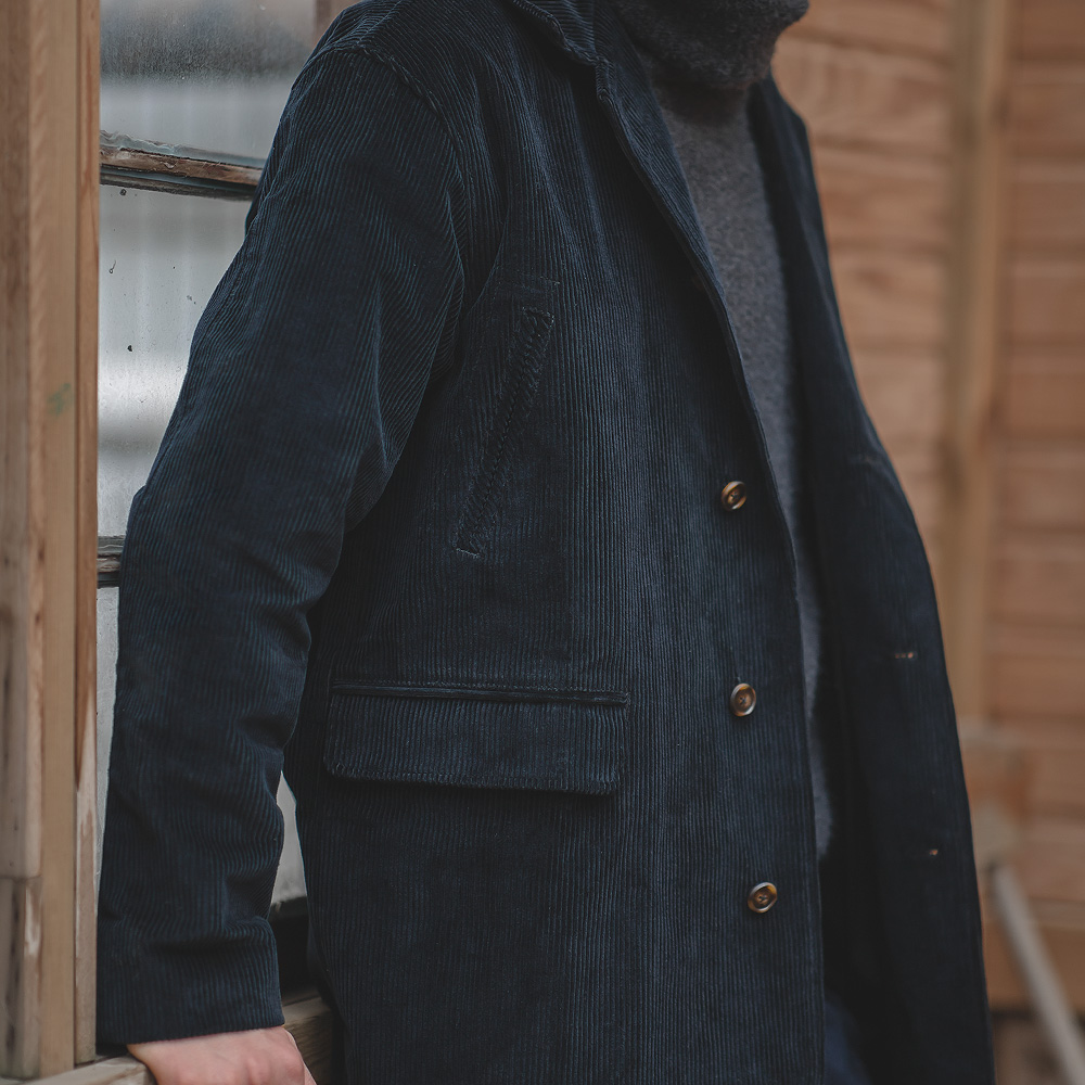 Corduroy Jacket Men - Maden Autumn and Winter Vintage Windbreaker