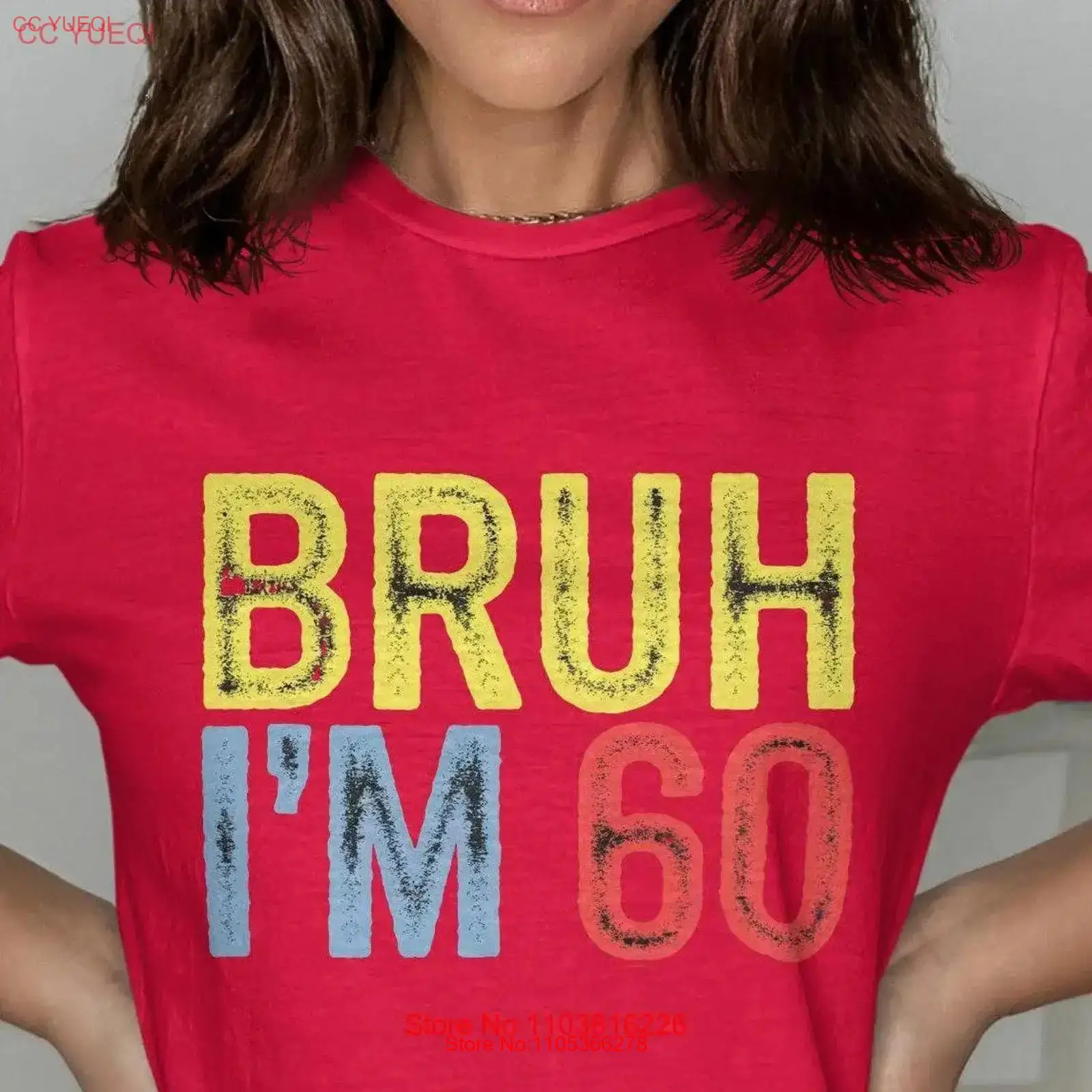 Men'S Fashion For 60 Year Old - Bruh I'm 60 Birthday T Shirt