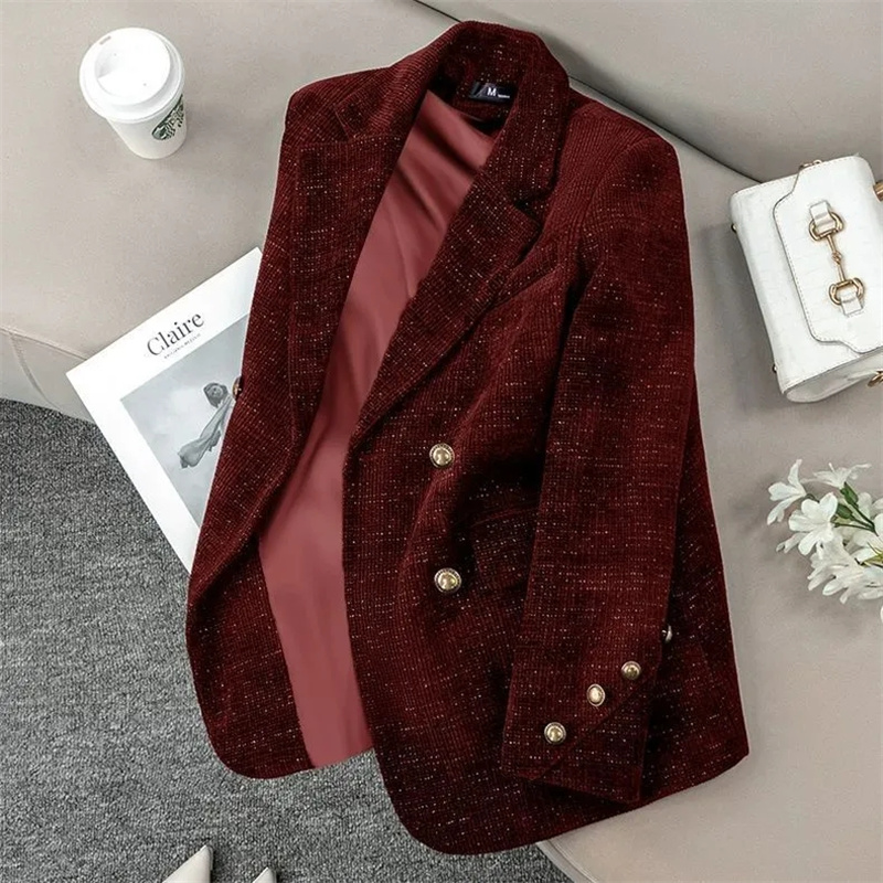 Corduroy Jacket Men - Black Corduroy Suit Jacket For women