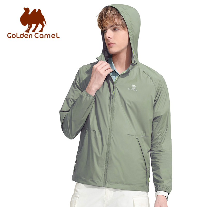 Corduroy Jacket Men - GOLDEN CAMEL Men's Sunscreen Clothes Shirts