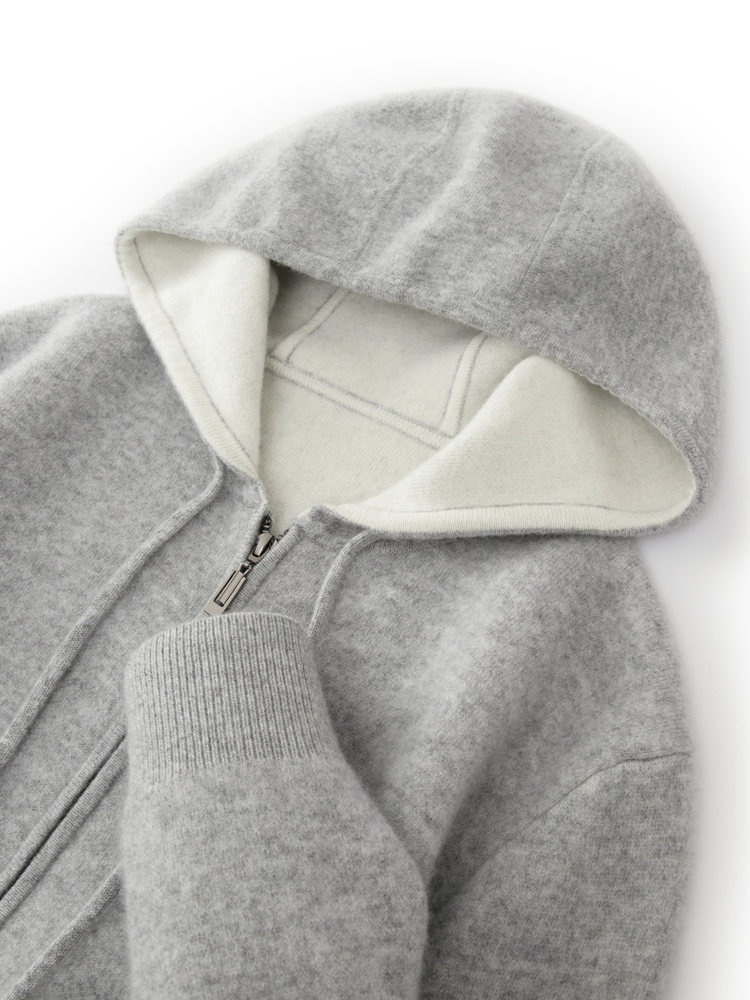 Knitted Cardigan Men - High Quality Autumn Winter Men Hooded