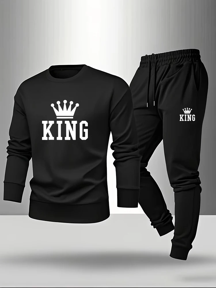 Men'S Fashion Outfits 2026 - King Pringt Men Longsleeve T-shirt &
