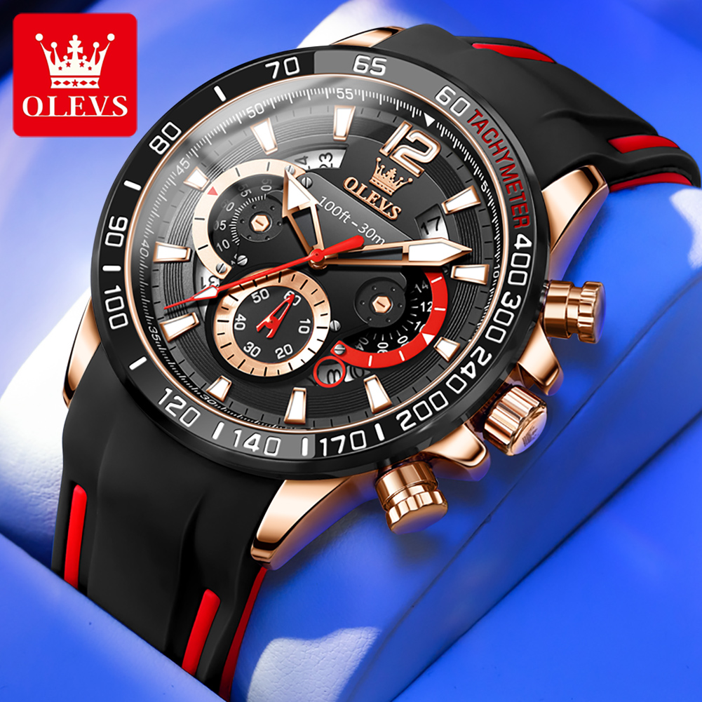 Men'S Fashion Magazine - OLEVS 9936 Mens Watch Fashion Brand