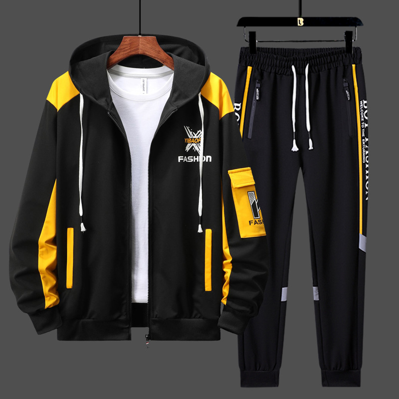 2026 Casual Sports Suit Men Sp - Knitted Cardigan Men ulasan dan harga
