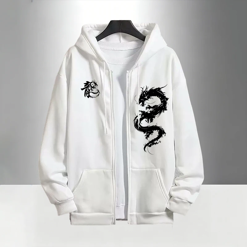 Chinese Dragon Print Tracksuit - Mens Fashion Urban ulasan dan harga
