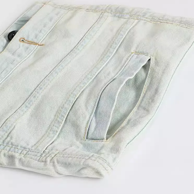 Pop Spring Autumn New Fashion  - Men'S Fashion Vest With Jeans ulasan dan harga