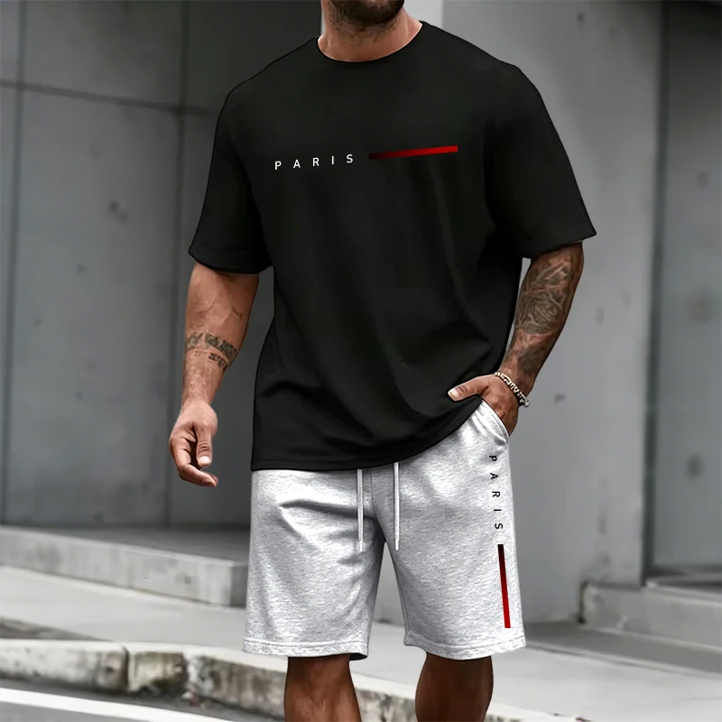 Summer Urban Fashion Short Sle - Mens Fashion Urban ulasan dan harga