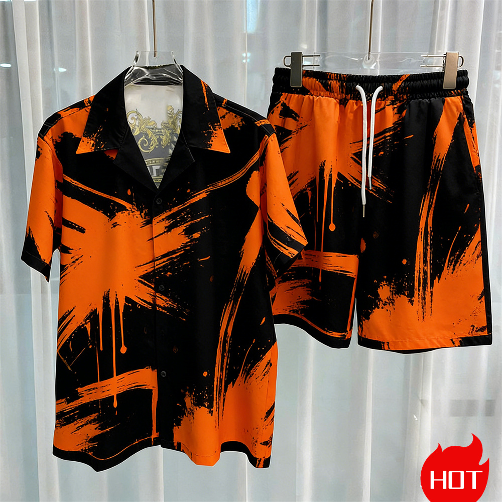 Digital printed men's set fash - Mens Fashion Style ulasan dan harga