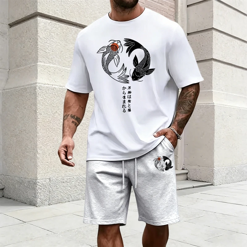 Japanese Yinyang Pattern Men's - Mens Fashion Urban ulasan dan harga