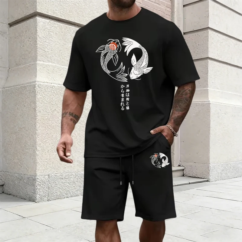 Japanese Yinyang Pattern Men's - Mens Fashion Urban ulasan dan harga