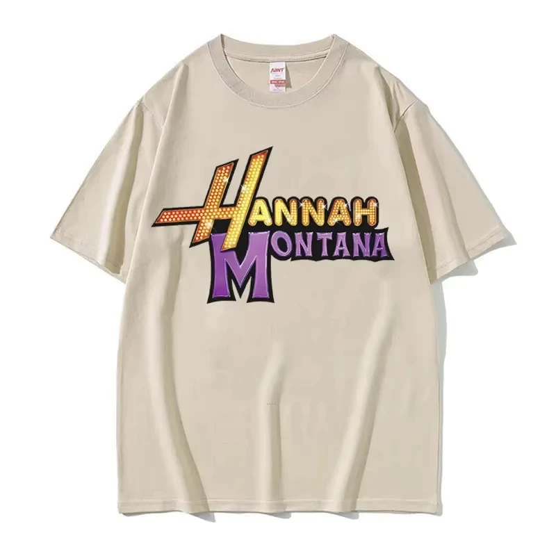Summer Hannah Montana Logo T S - Men'S Fashion Aesthetics ulasan dan harga
