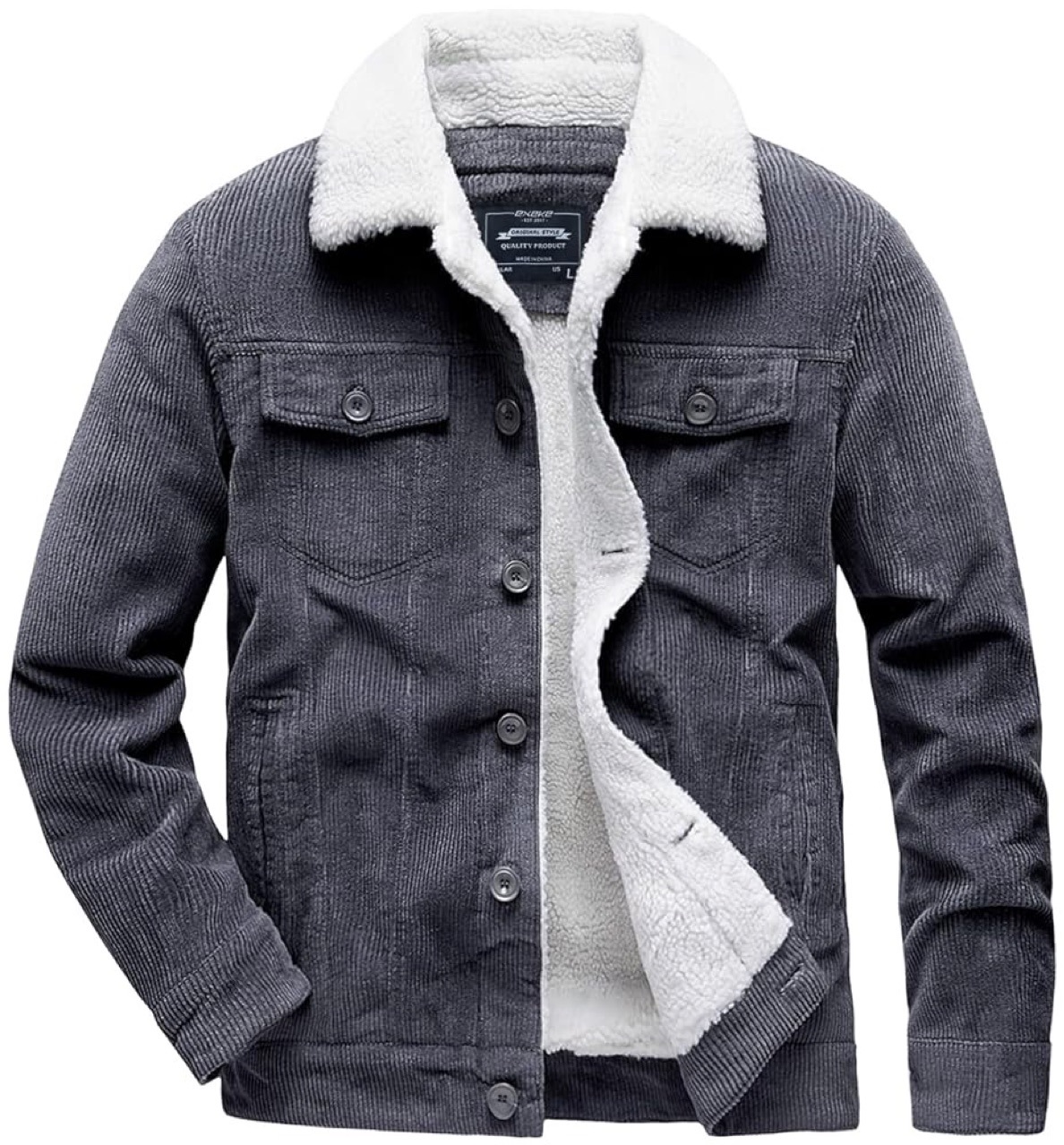 Winter Corduroy Jacket Men Vin - Corduroy Jacket Men ulasan dan harga