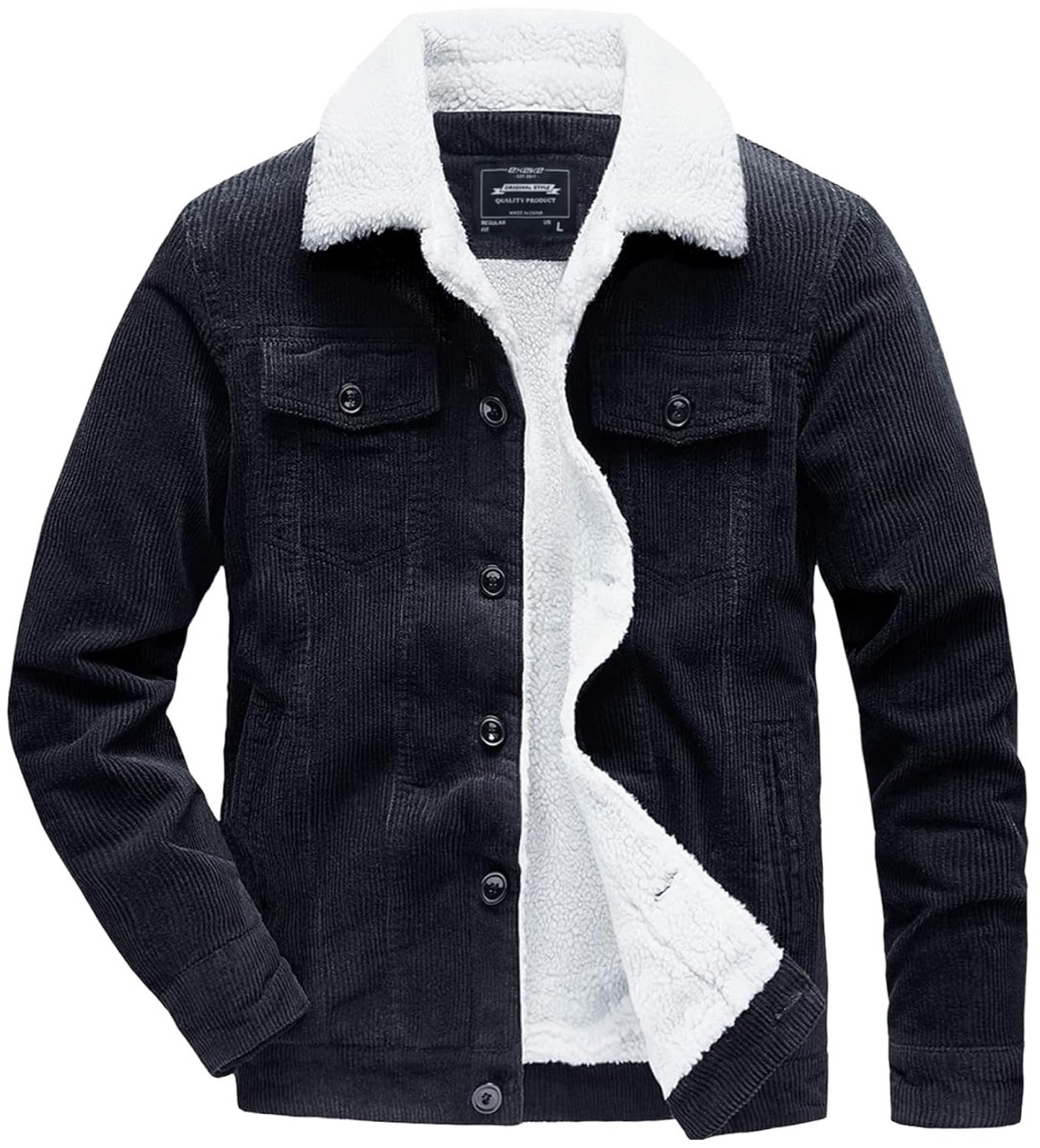 Winter Corduroy Jacket Men Vin - Corduroy Jacket Men ulasan dan harga