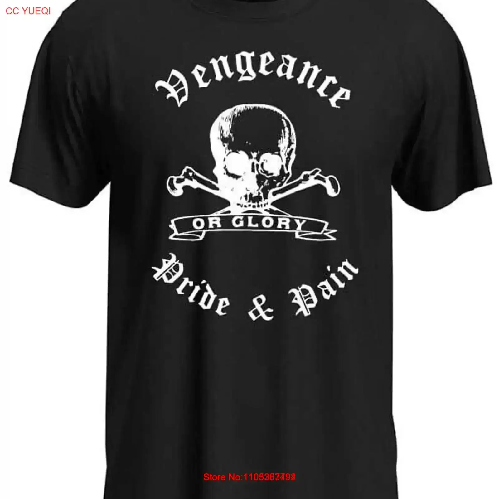 Vengeance Pride and Pain Black - Mens Fashion Black Shirt ulasan dan harga