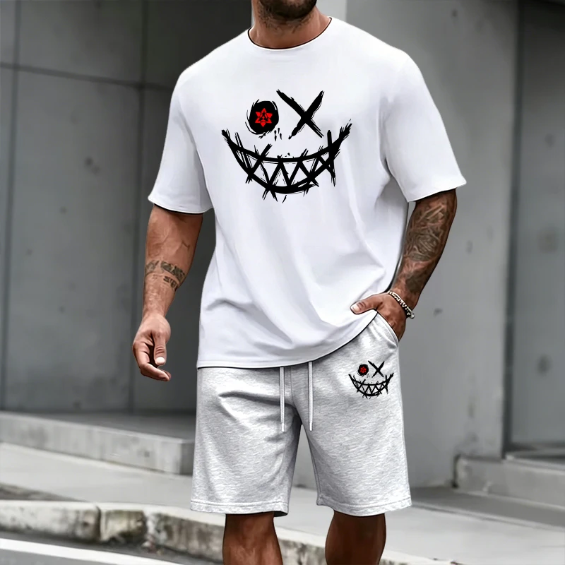 2026 Summer Men's Set T-shirt& - Mens Fashion Urban ulasan dan harga