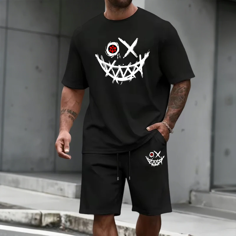 2026 Summer Men's Set T-shirt& - Mens Fashion Urban ulasan dan harga
