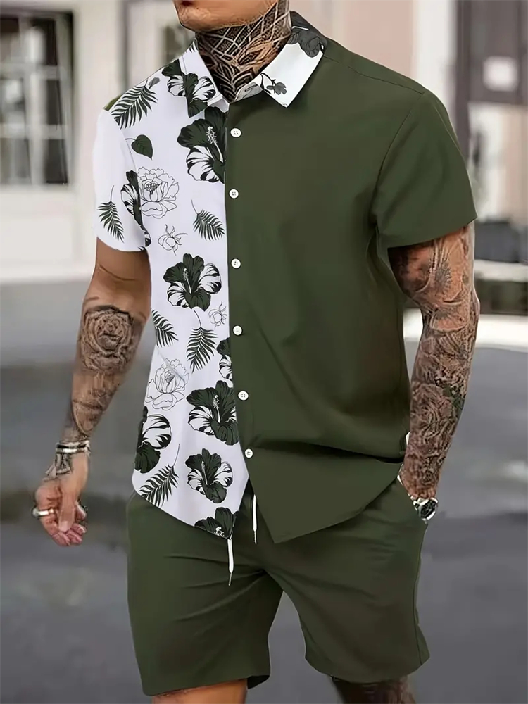Men's Fashion Suit Collar 3D F - Men'S Spring Fashion ulasan dan harga