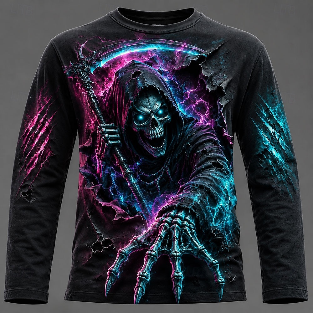 Halloween Men 3D Graphic Print - Men'S Fashion 2025 ulasan dan harga