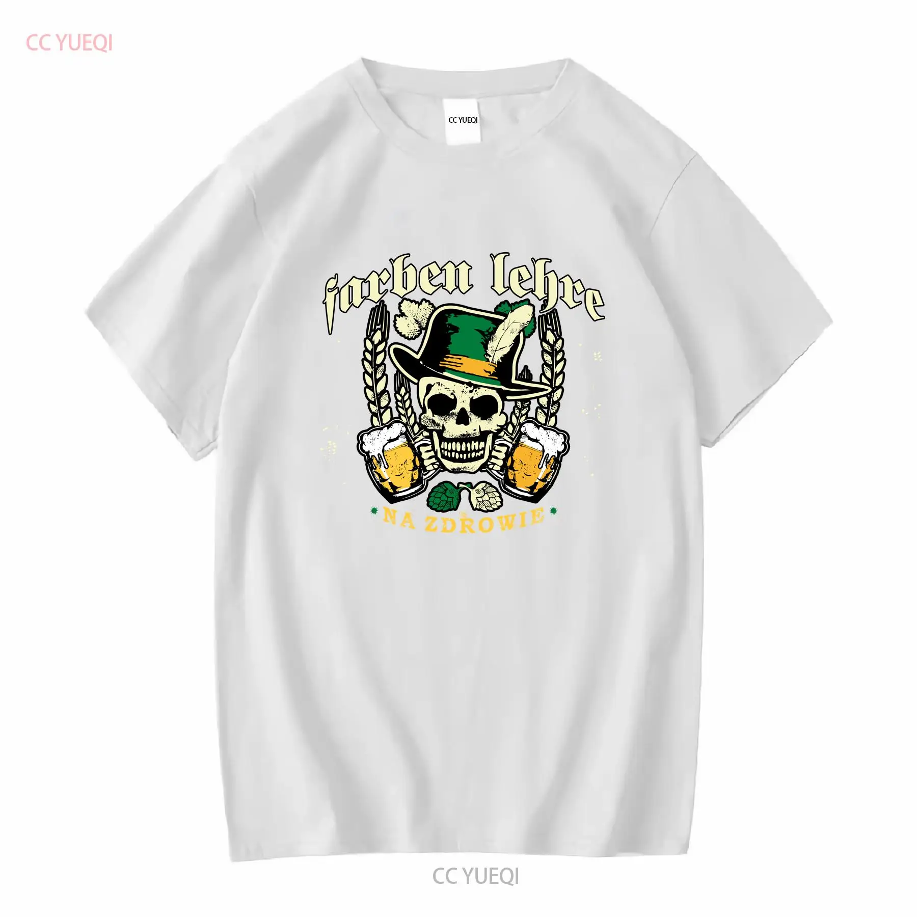 Farben Lehre punk band rock T  - Mens Fashion Black Shirt ulasan dan harga