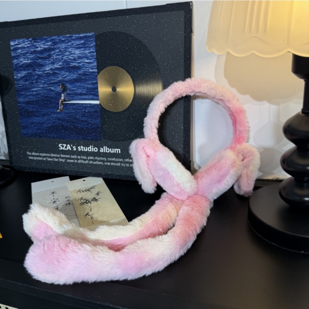 Color Plush Ear Muffs Moving R - Men'S Fashion Online ulasan dan harga