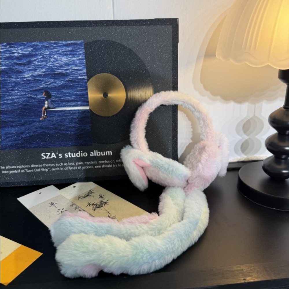 Color Plush Ear Muffs Moving R - Men'S Fashion Online ulasan dan harga
