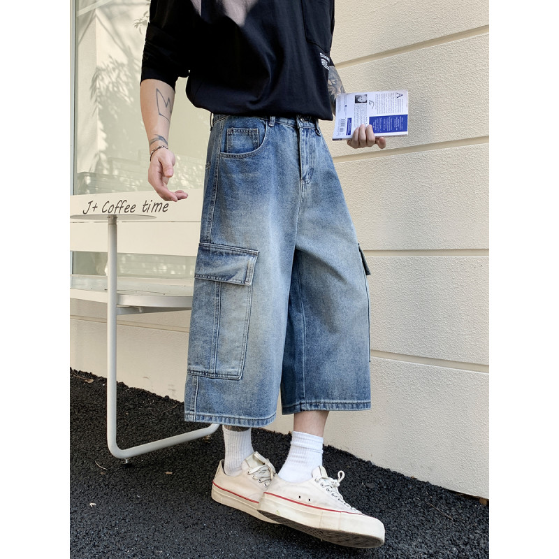 New Men's Cargo Shorts Summer  - Mens Fashion Urban ulasan dan harga