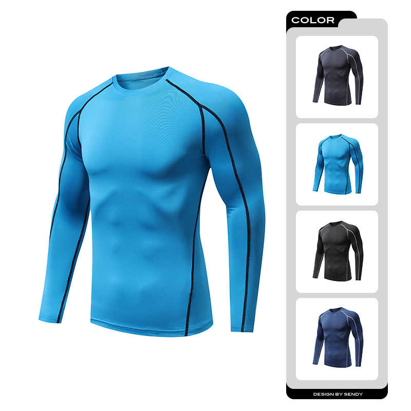 Men's Running Compression T-sh - Track Suit Men ulasan dan harga