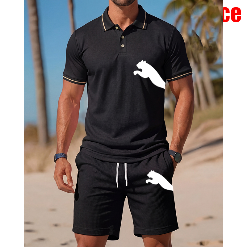 Men's Casual Short-Sleeved Pol - Men'S Fashion Outfits 2026 ulasan dan harga