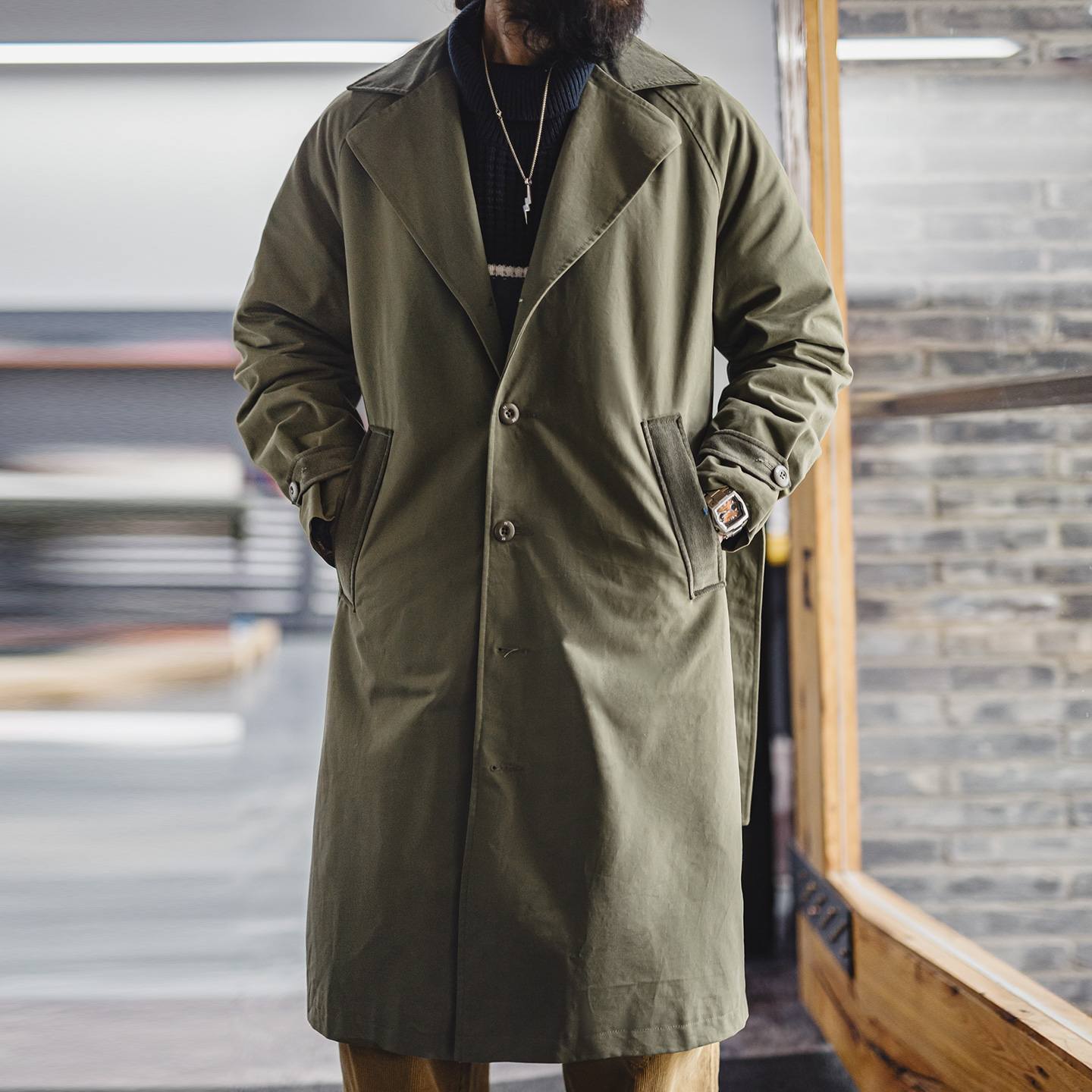 Maden Vintage Men‘s Military G - Corduroy Jacket Men ulasan dan harga