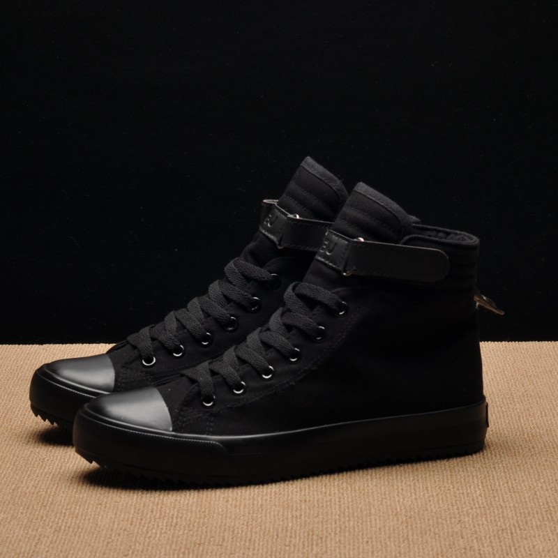 Men Canvas Shoes Fashion high  - Mens Fashion Help ulasan dan harga