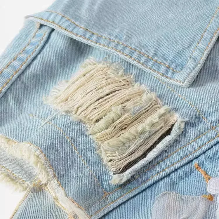 LIBIELIY Spring Autumn New Fas - Men'S Fashion Vest With Jeans ulasan dan harga