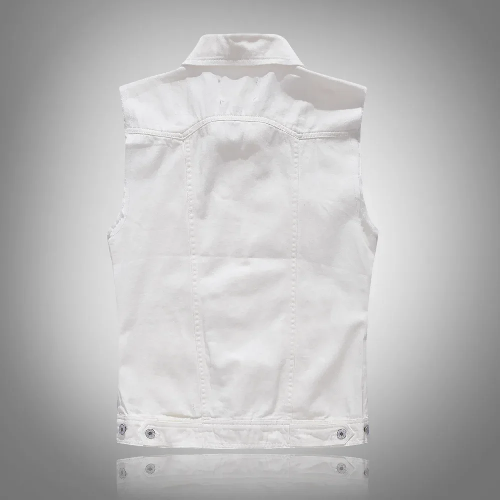 Pop Summer New Fashion Men's A - Men'S Fashion Vest With Jeans ulasan dan harga