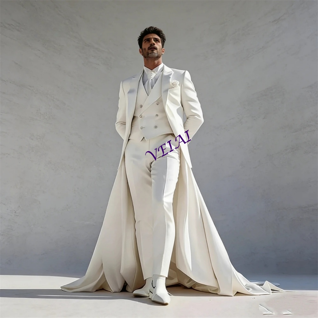 CustomizedMen Banquet Three Pi - Formal Waistcoat Vest ulasan dan harga