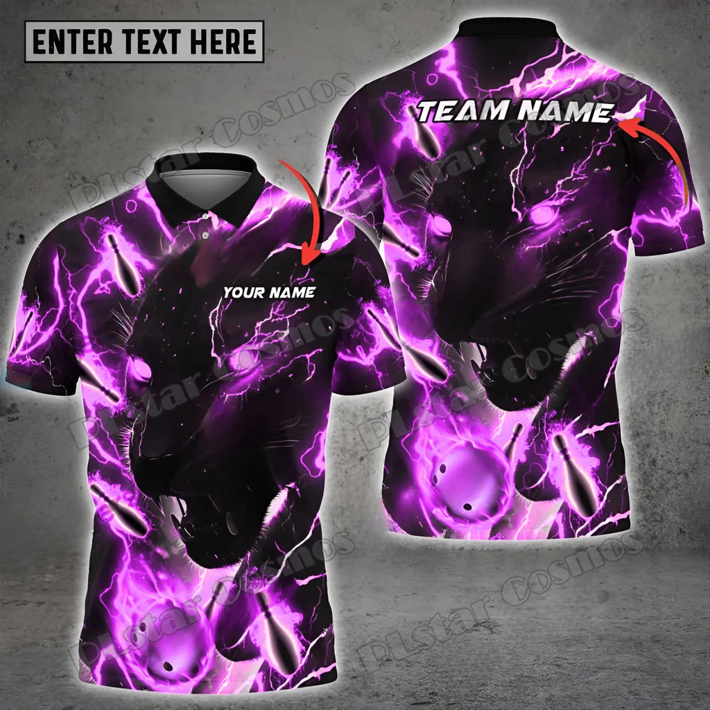 Bowling & Pins Black Panther P - Mens Fashion Black Shirt ulasan dan harga