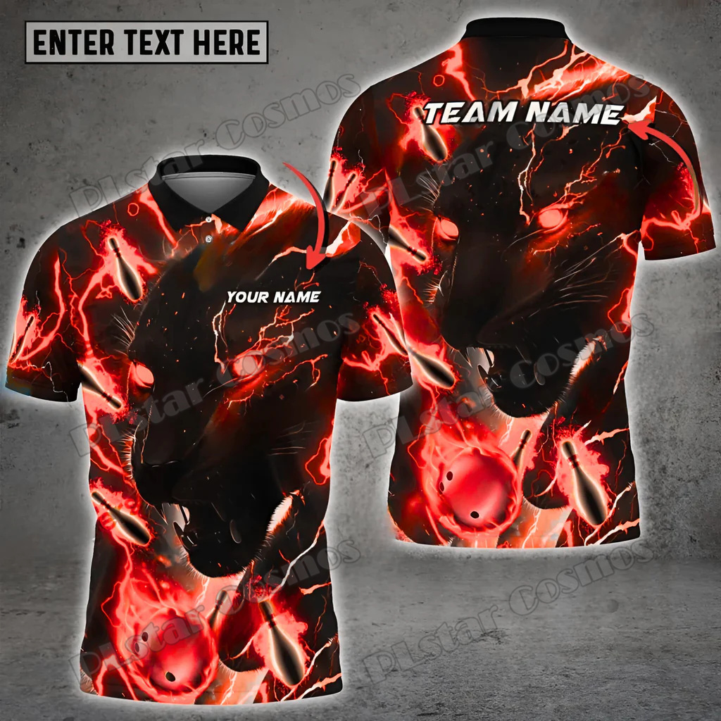 Bowling & Pins Black Panther P - Mens Fashion Black Shirt ulasan dan harga