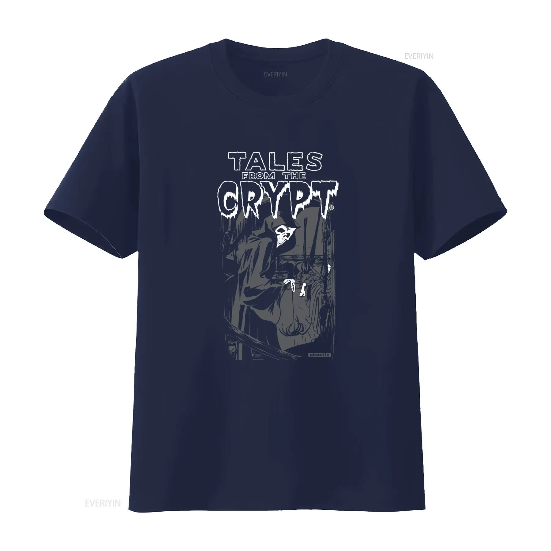 Vintage Tales from The Crypt G - Mens Fashion Black Shirt ulasan dan harga