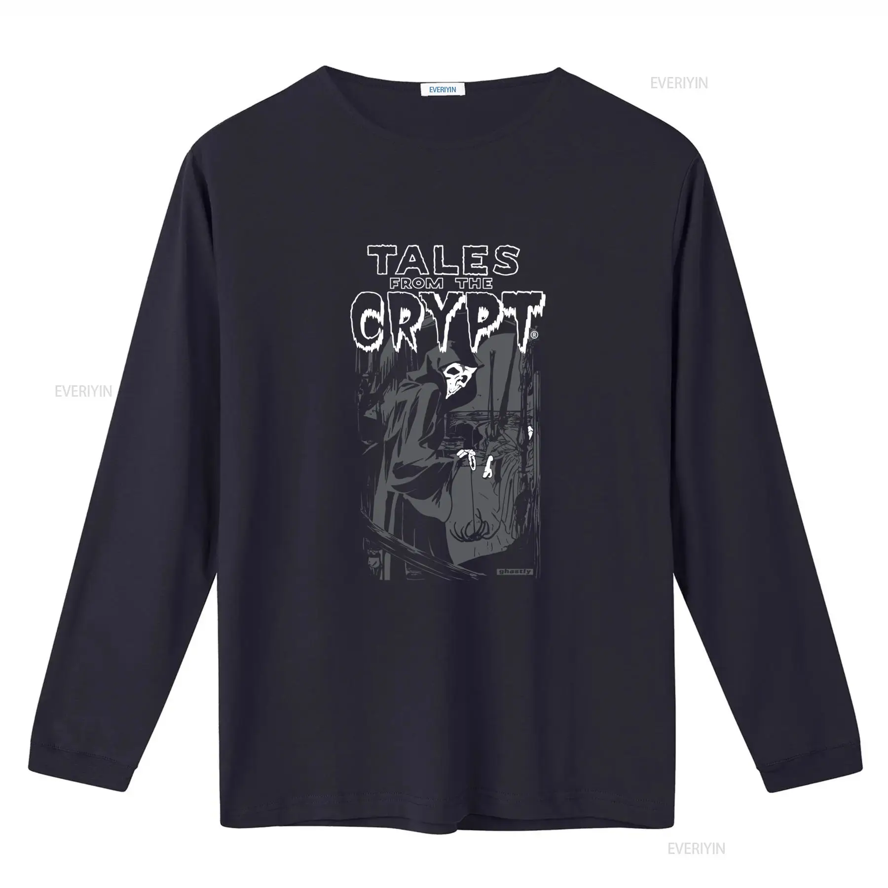 Vintage Tales from The Crypt G - Mens Fashion Black Shirt ulasan dan harga