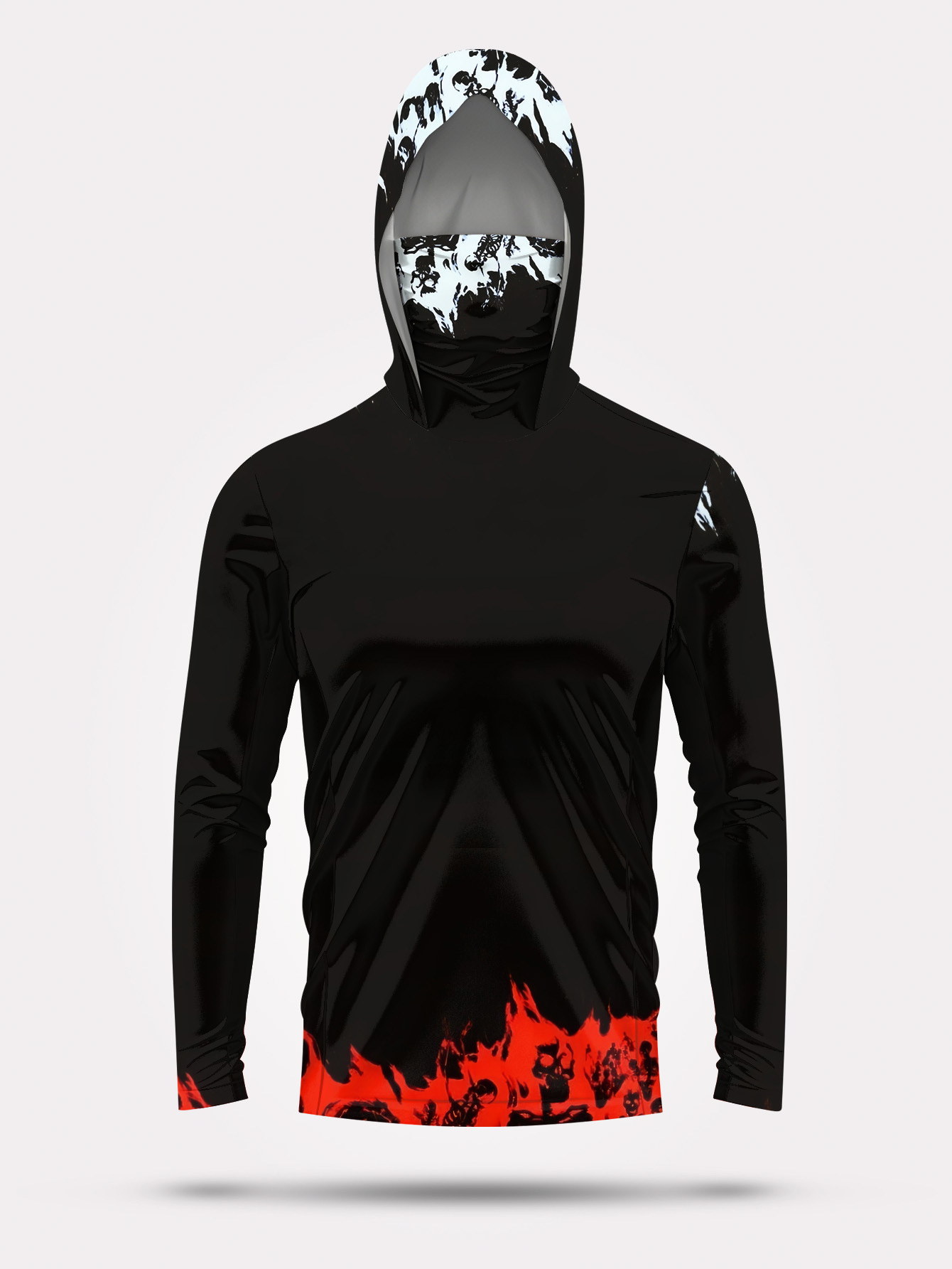 Men Hood Fishing Shirt long sl - Men'S Fashion 2025 ulasan dan harga