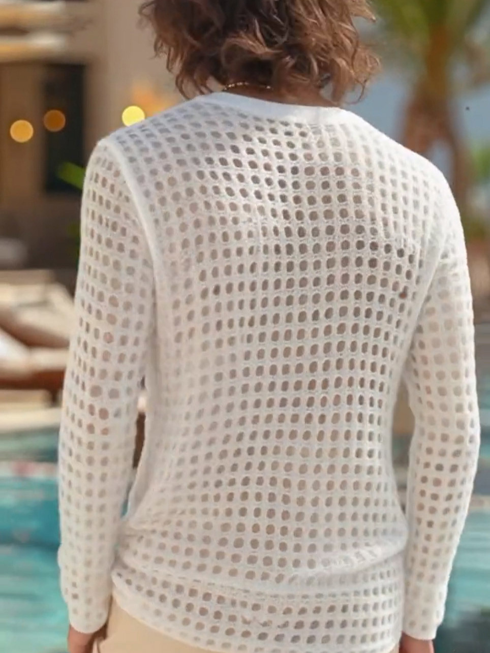 Men's Simple Sexy Mesh Tops Sp - Men'S Fashion For Summer ulasan dan harga