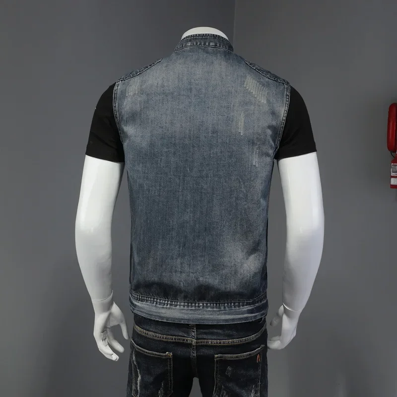 Pop Spring Autumn New Fashion  - Men'S Fashion Vest With Jeans ulasan dan harga