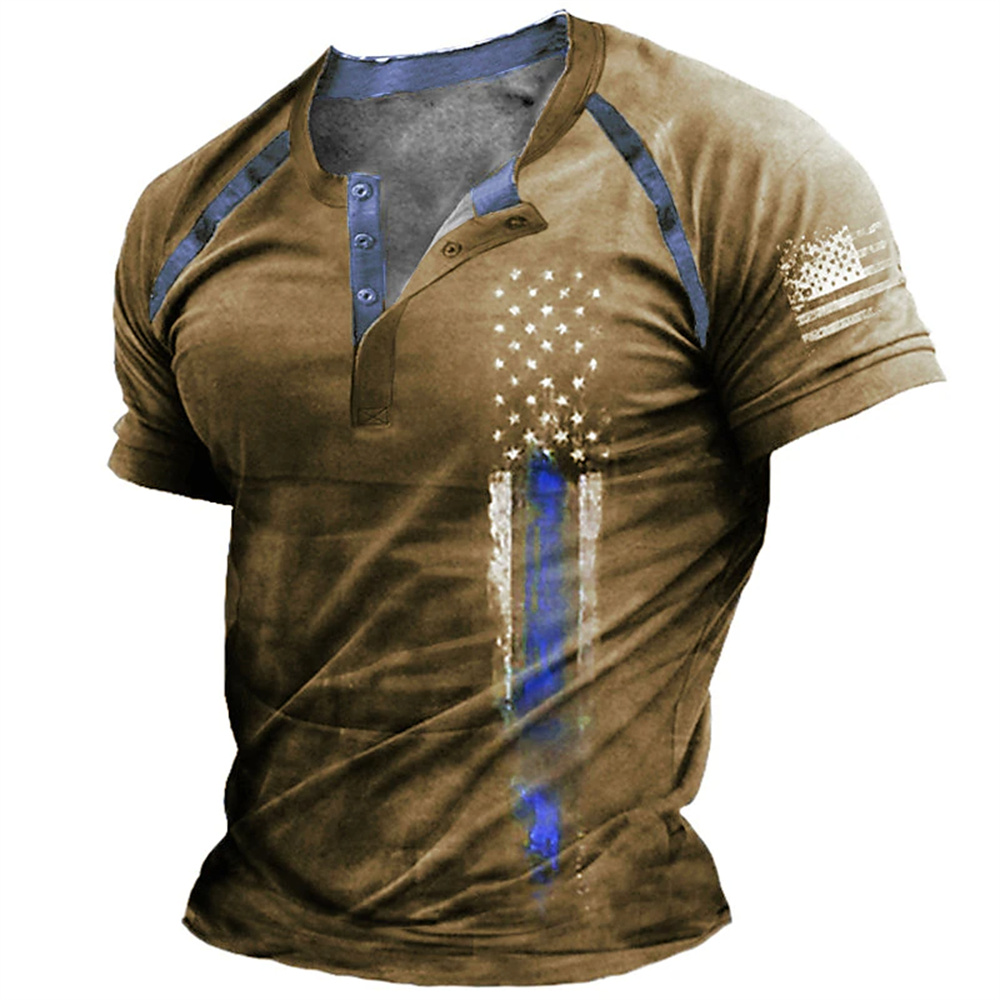 Funny 3D American Flag Print M - Men Fashion Upper ulasan dan harga