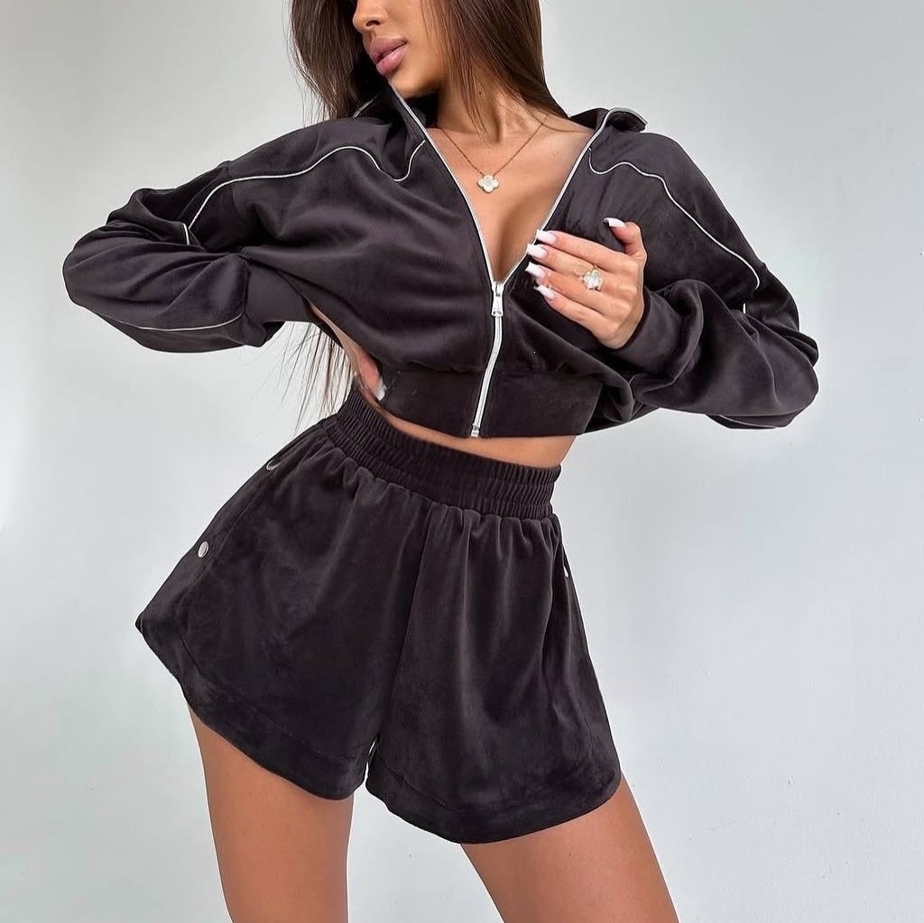 Summer Women Long Sleeved Zipp - Men'S Fashion Outfits 2026 ulasan dan harga