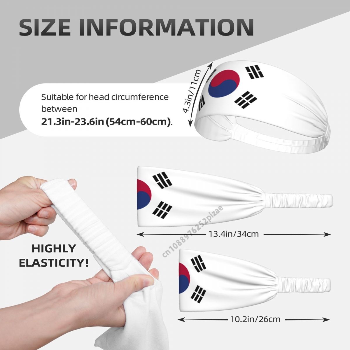 South Korea Flag Men Women Ban - Men'S Fashion Korea ulasan dan harga