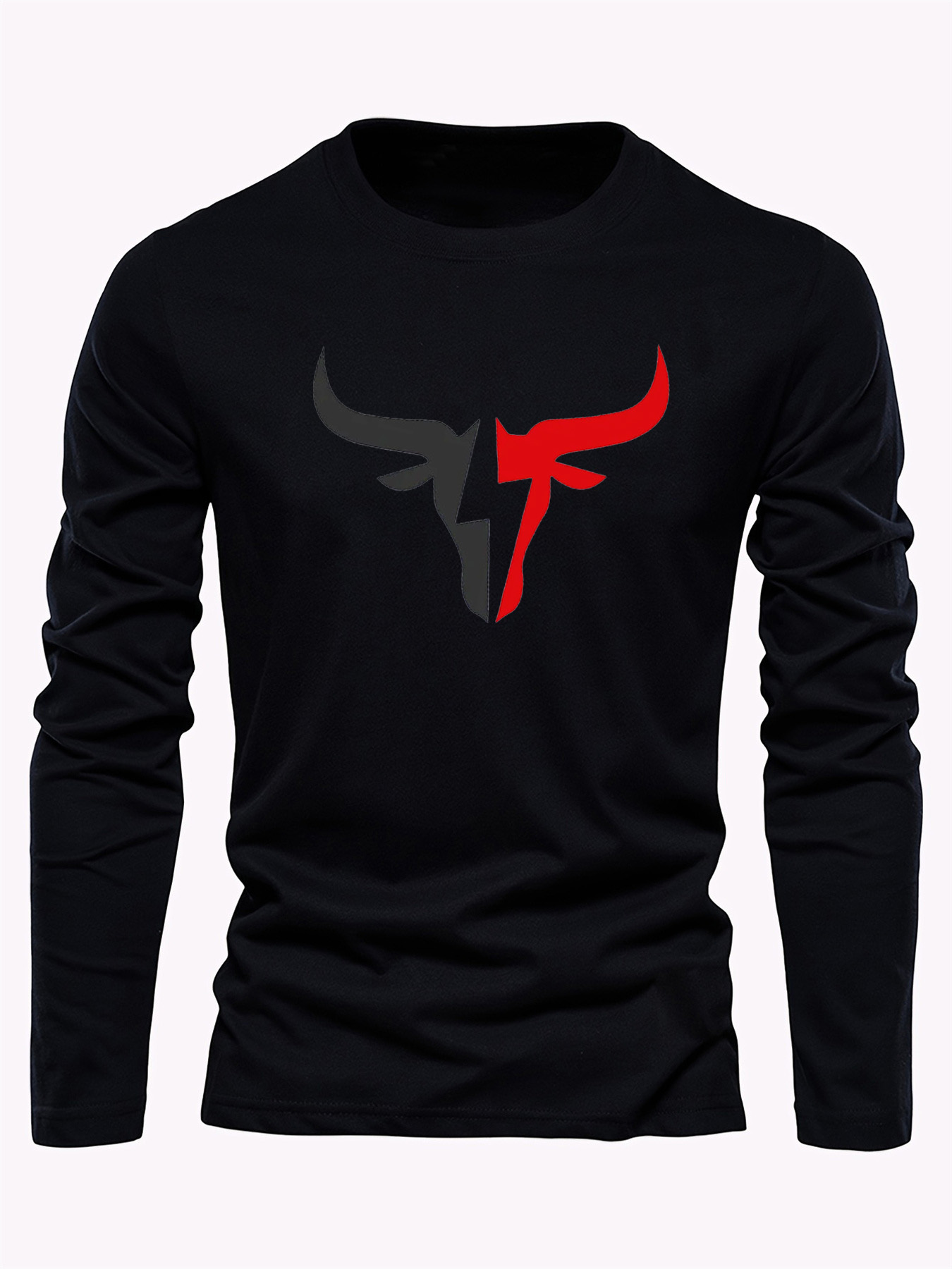 Simple Solid Color Men's Long  - Mens Fashion Style ulasan dan harga