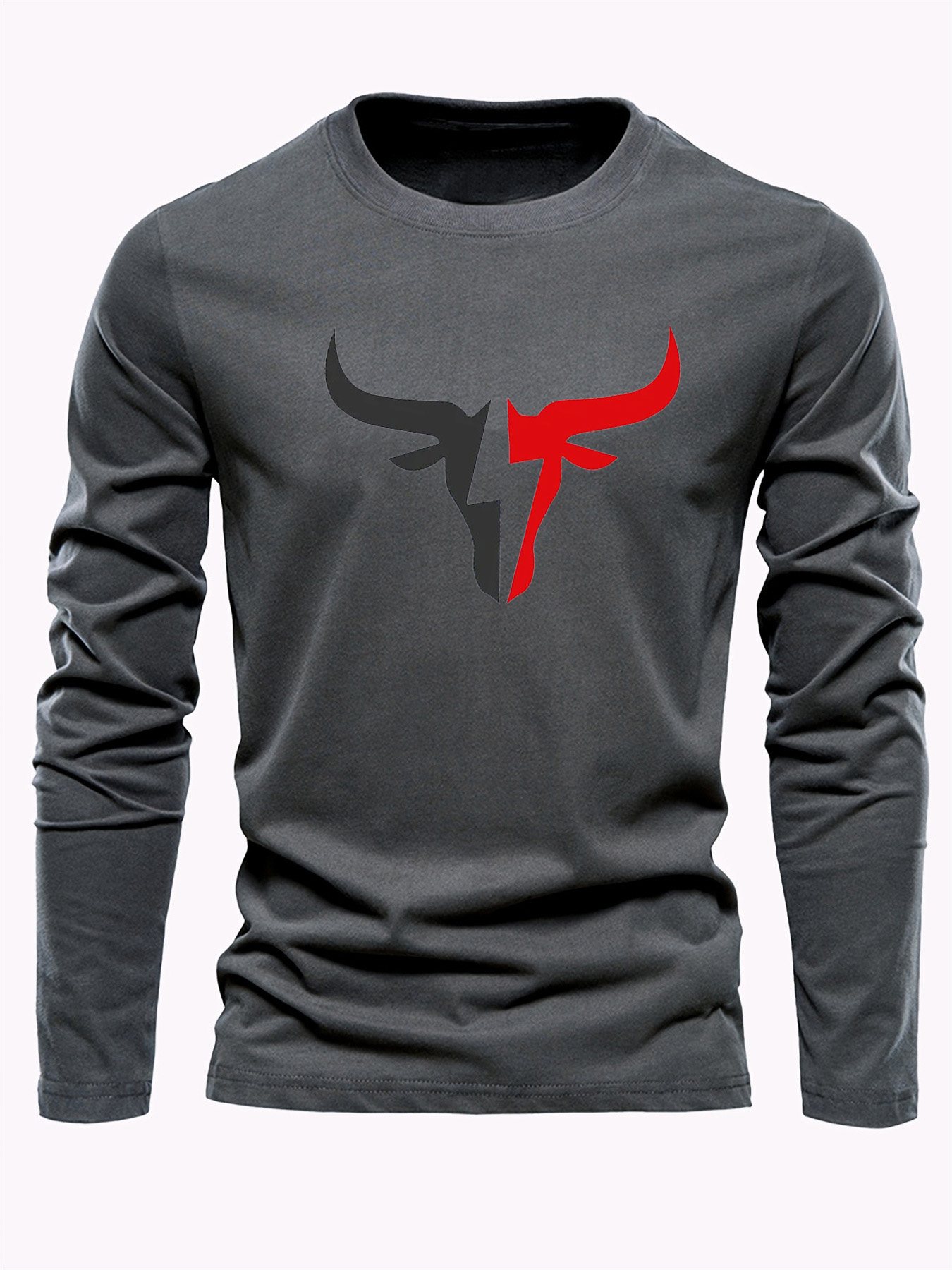 Simple Solid Color Men's Long  - Mens Fashion Style ulasan dan harga