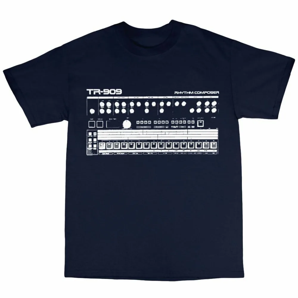Tr-909 Inspired T-Shirt 100% C - Men'S Fashion Online ulasan dan harga