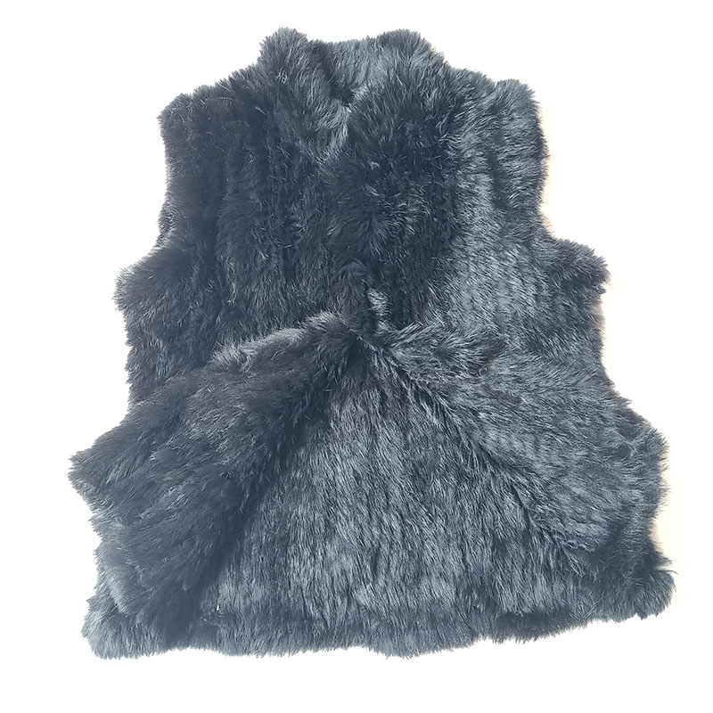 2023 Winter Black Knitted Real - Formal Waistcoat Vest ulasan dan harga
