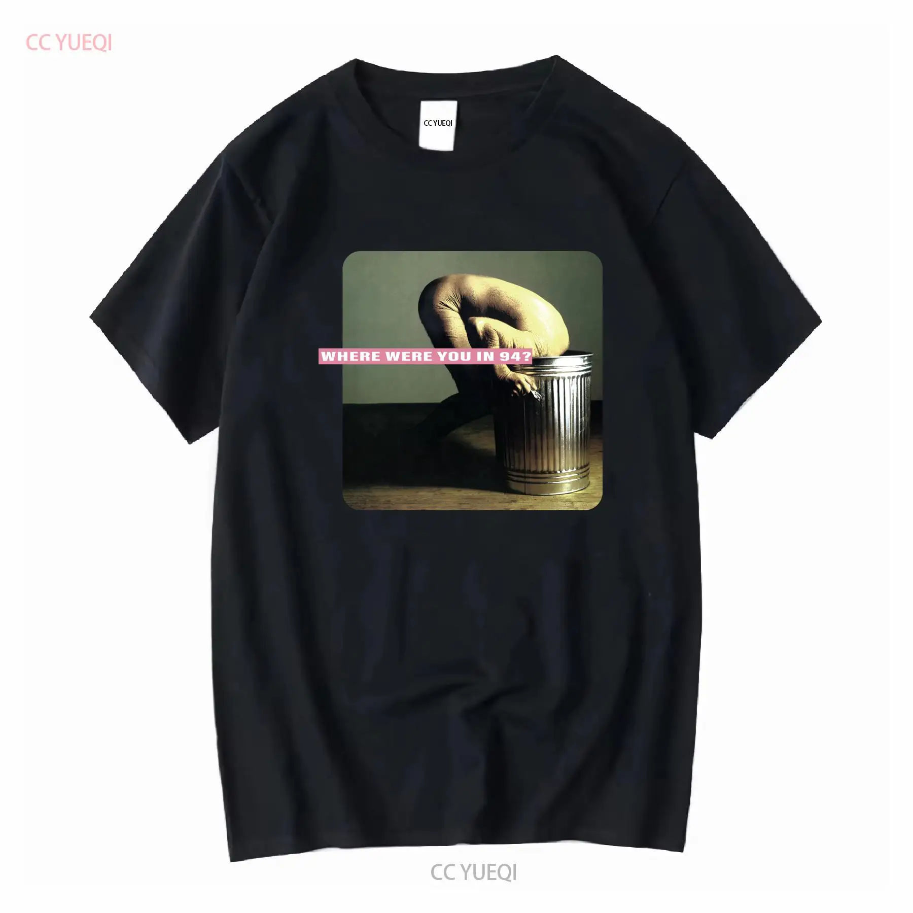 Vtg Therapy Band Troublegum He - Mens Fashion Black Shirt ulasan dan harga