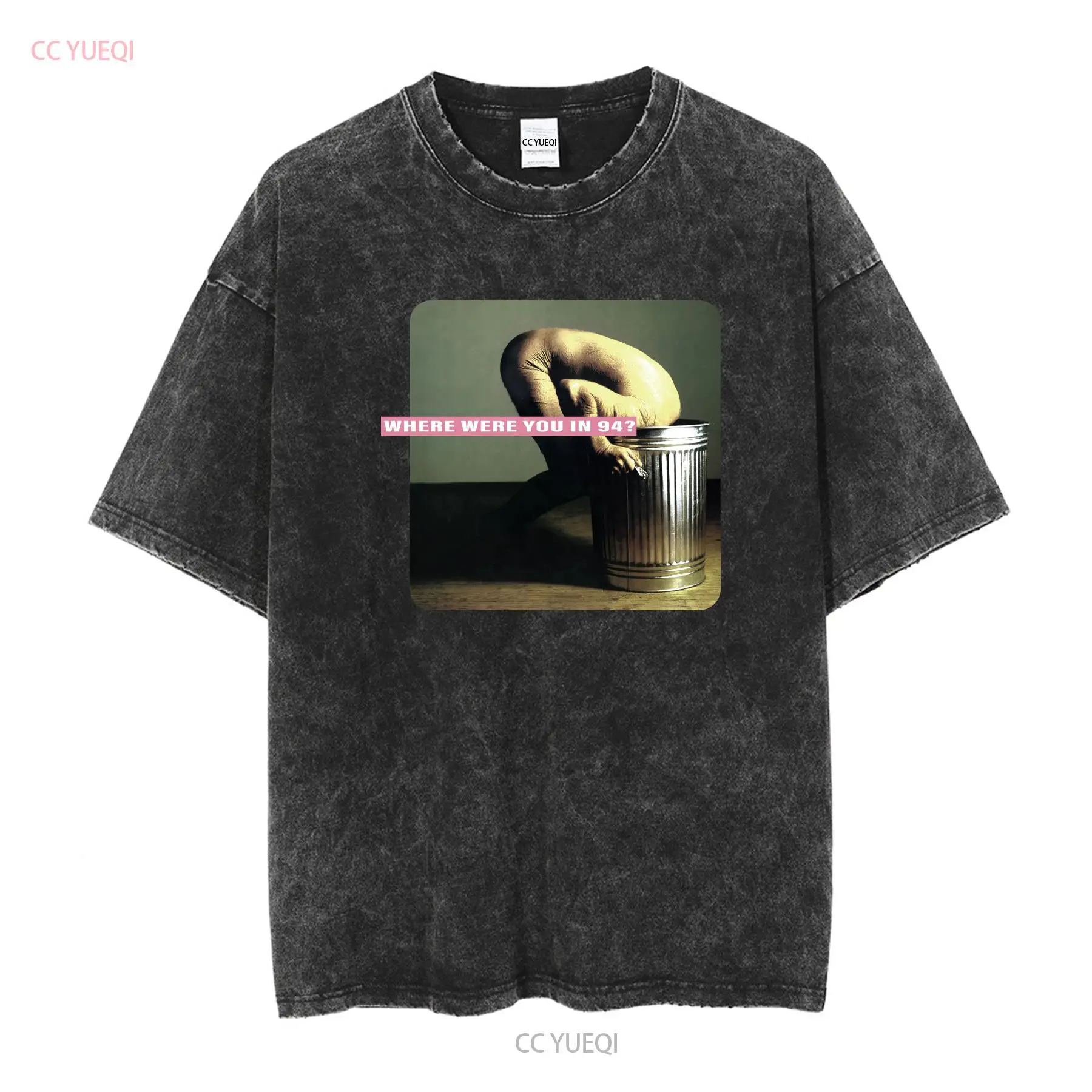Vtg Therapy Band Troublegum He - Mens Fashion Black Shirt ulasan dan harga